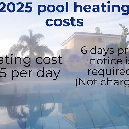 Sunset Villa Private Complex Heated Pool Agia Napa Buitenkant foto