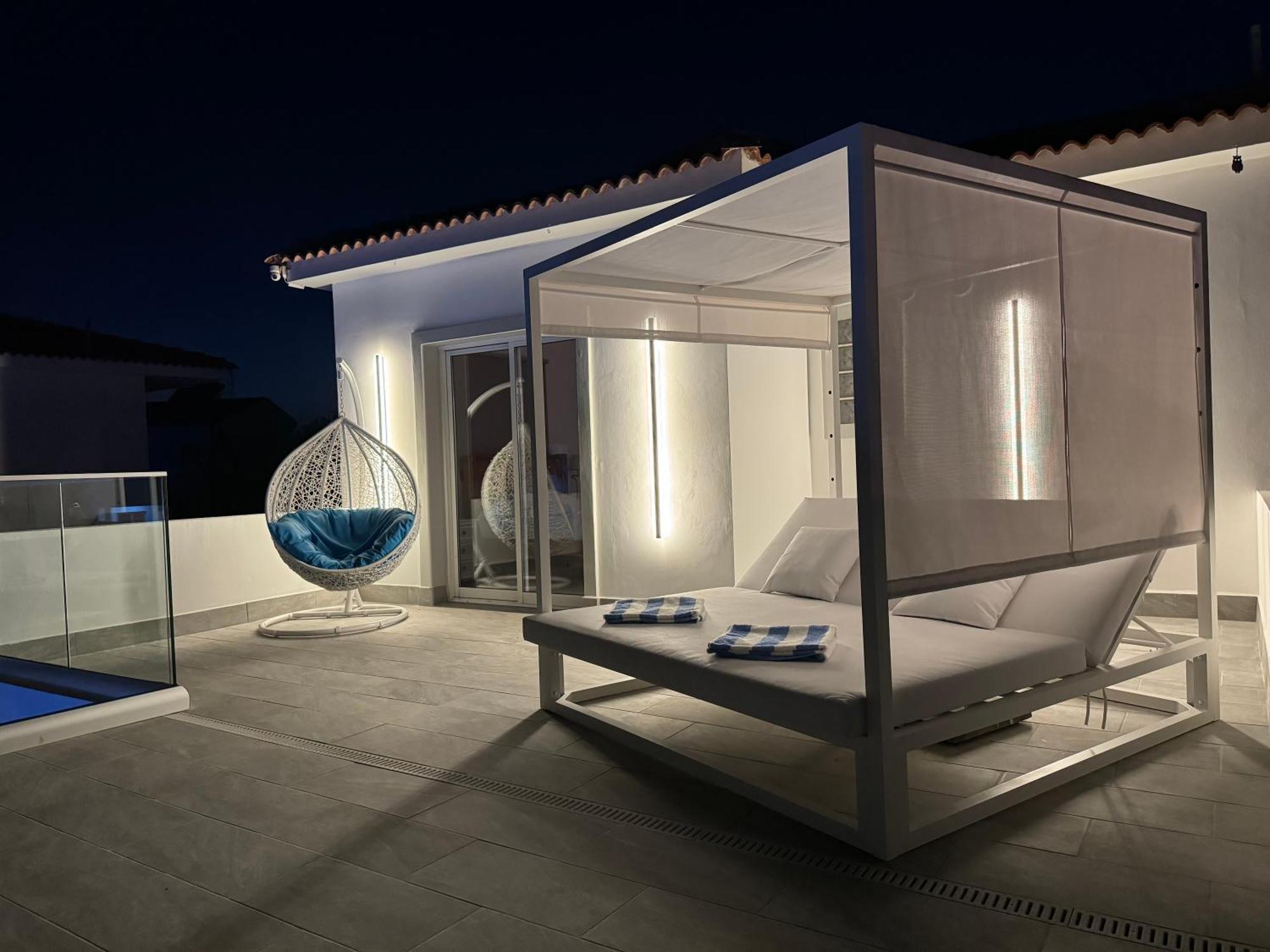 Sunset Villa Private Complex Heated Pool Agia Napa Buitenkant foto