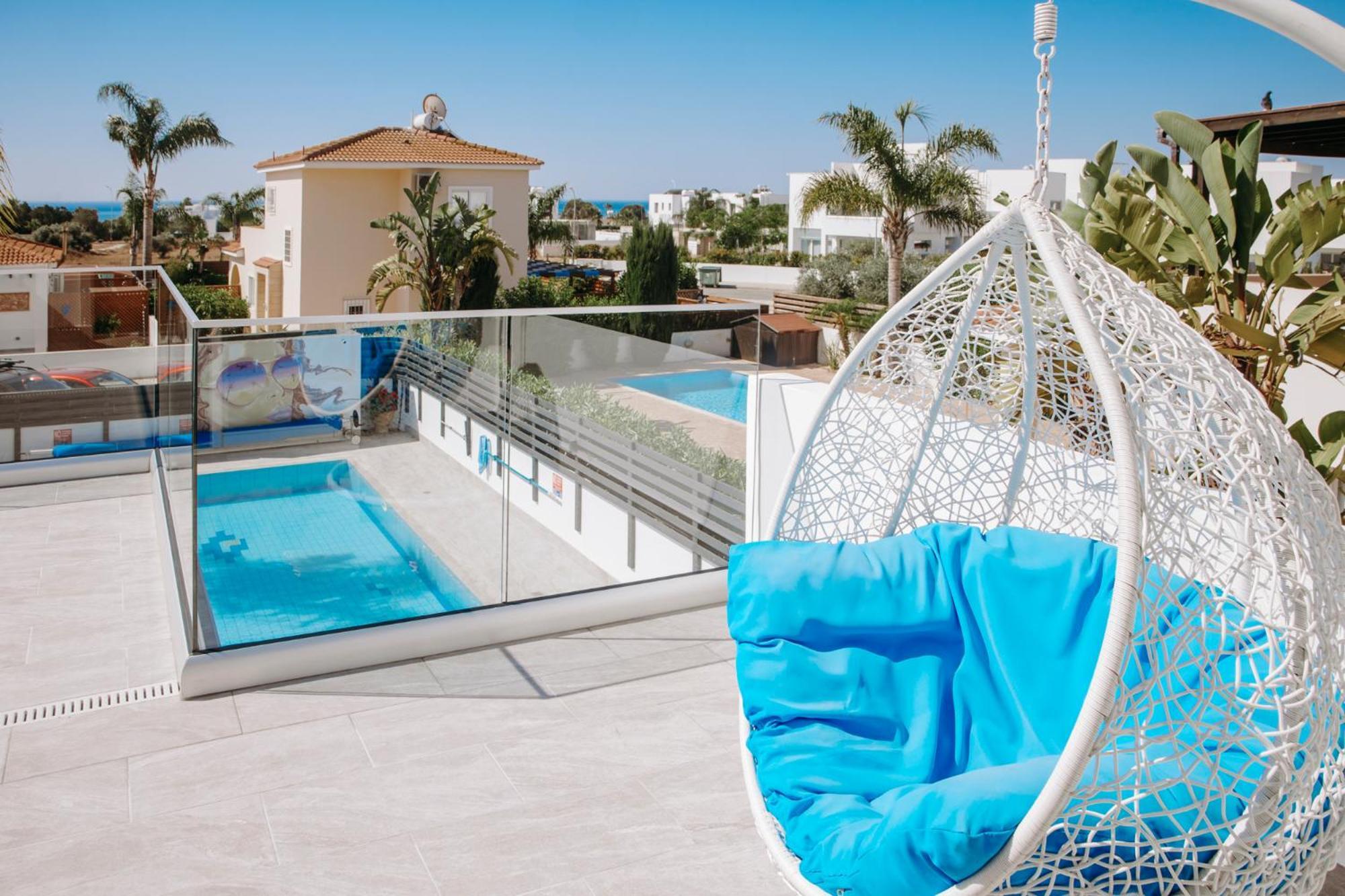 Sunset Villa Private Complex Heated Pool Agia Napa Buitenkant foto