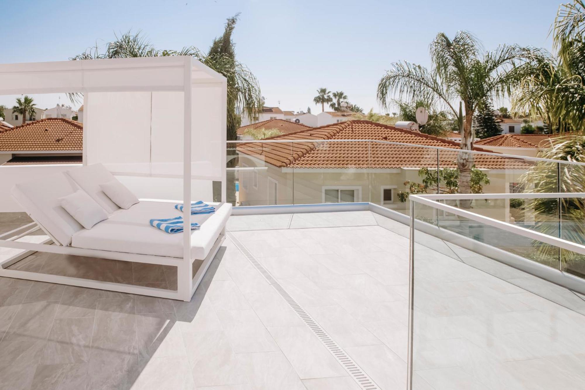 Sunset Villa Private Complex Heated Pool Agia Napa Buitenkant foto