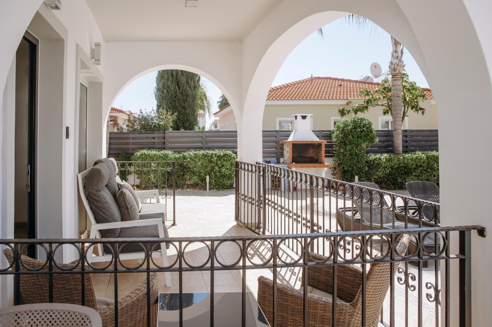 Sunset Villa Private Complex Heated Pool Agia Napa Buitenkant foto